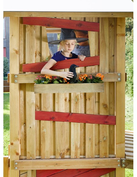 Paroi "Sorcier" avec fenêtre