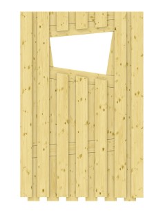 Paroi "Sorcier" avec fenêtre