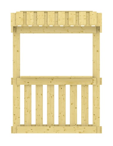 Veranda groot met dak incl. vloer