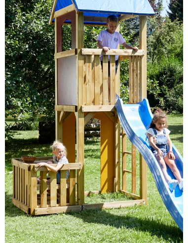 Petite véranda avec plancher