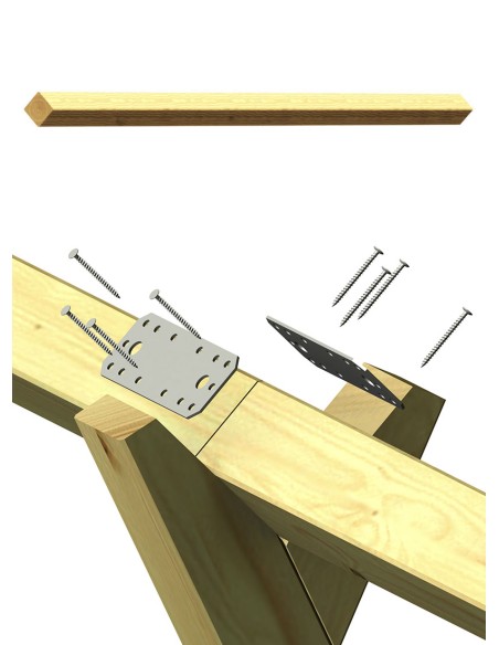Barre de portique balançoires 290 cm