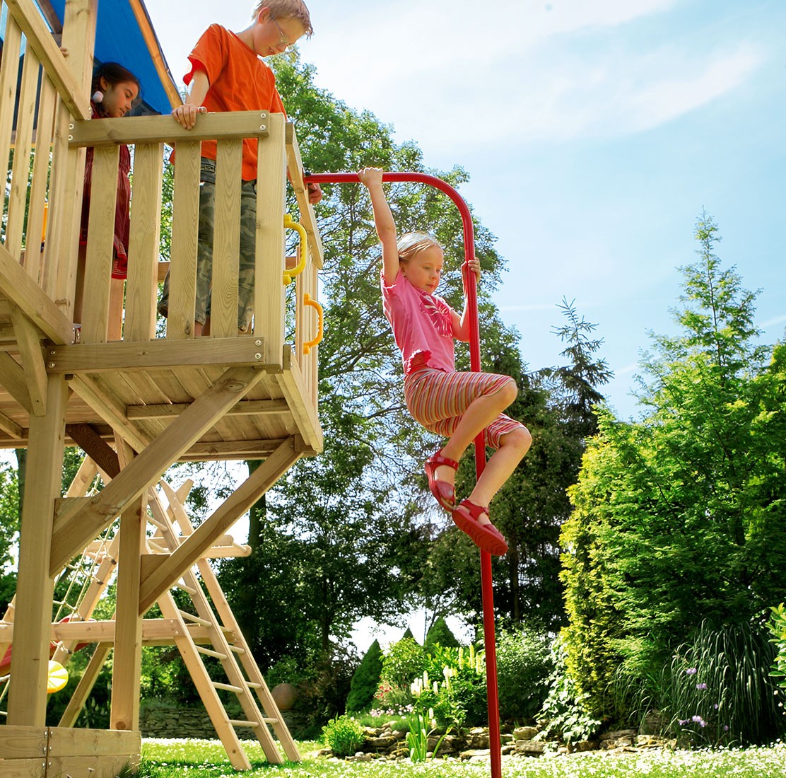 Barre de pompier enfant