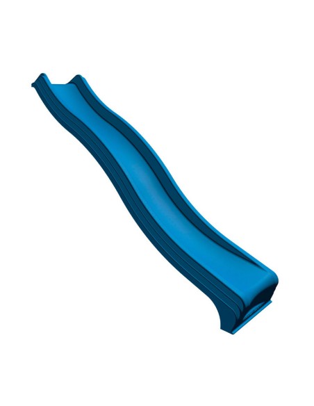 Toboggan de balançoire bleu