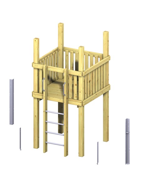 Basistoren voor openbare speelplaats