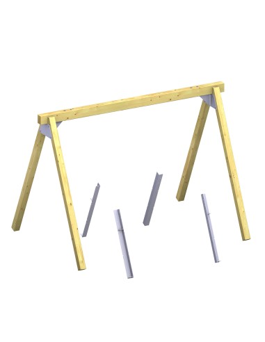 Openbare speeltuin schommel