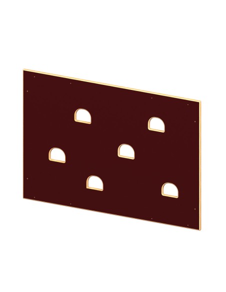 Paroi d'escalade pour haut de tour