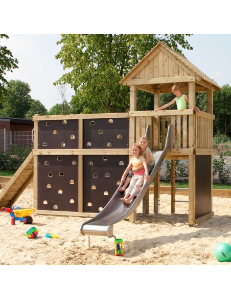 Paroi d'escalade pour bas de pont (2pcs)