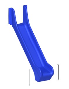 Toboggan pour aire de jeux publique 2