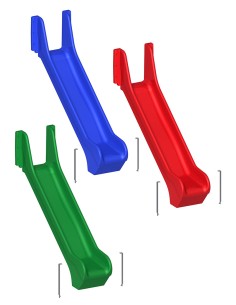 Glijbaan voor openbare speelplaats