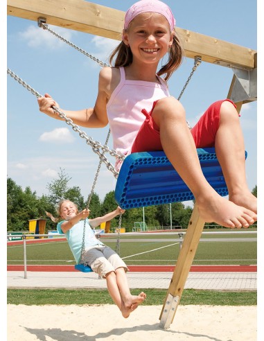 Schommel met ketting voor openbare spelen