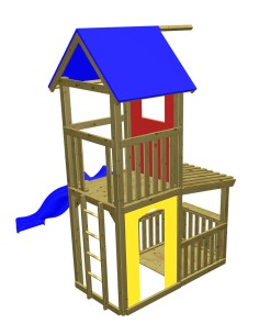 Aire de jeux enfants - Multicolore 2