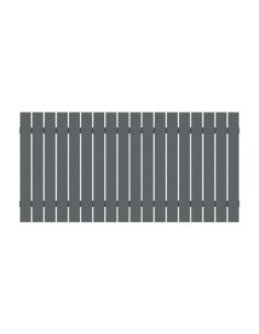 Clôture basse en aluminium 2