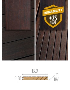 Donkere bamboe vloeren