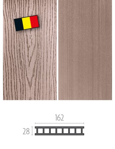 Terrasse en bois composite Bruxelles