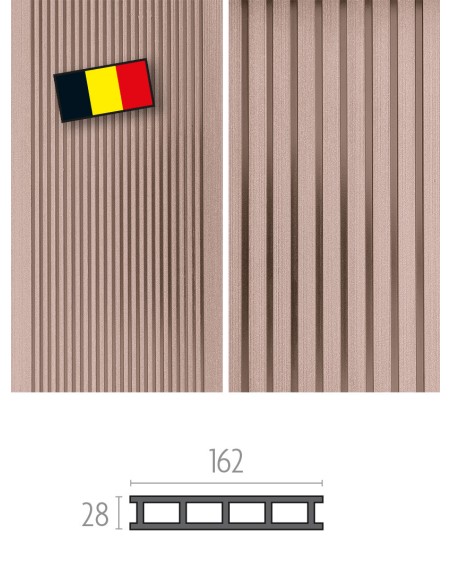 Houtcomposietterras Wezembeek