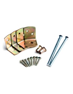 Tuinhekbeugels voor betonnen palen