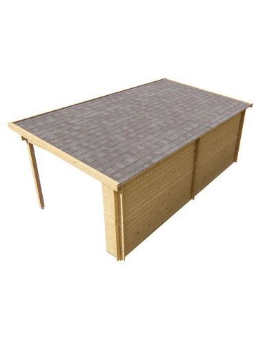 Moderne tuinhuisje 598 x 300 cm - 28 mm - ±16 m2