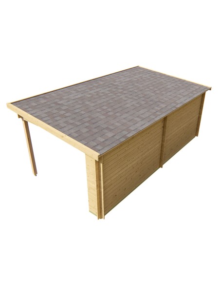 Moderne tuinhuisje 598 x 300 cm - 28 mm - ±16 m2