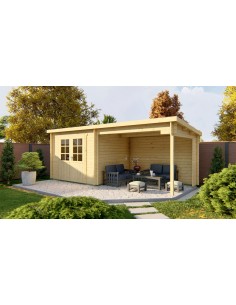 Plat dak tuinhuisjes