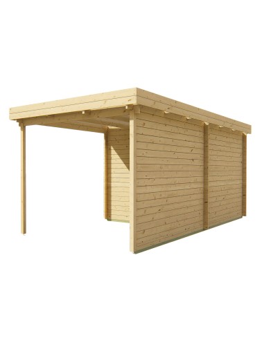 Cabane de jardin à toit plat