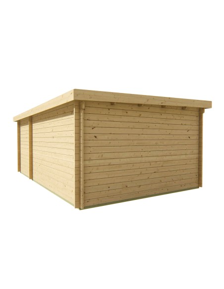 Tiny house Brussel 595 x 400 cm - 40 mm - ±22 m2