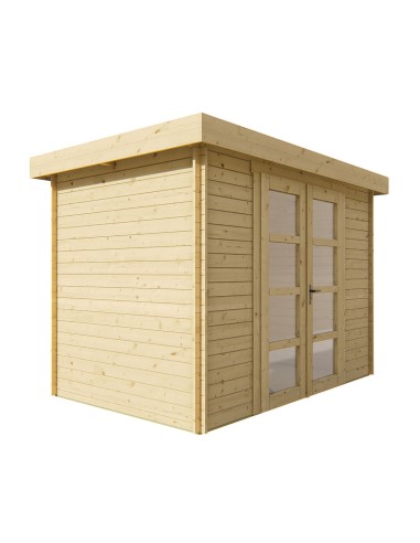 Petit abri de jardin avec toit plat