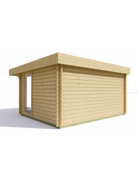 Tuinhuisje veranda 435 x 350 cm - 44 mm - ±13 m2