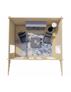 Abris de jardin véranda 2