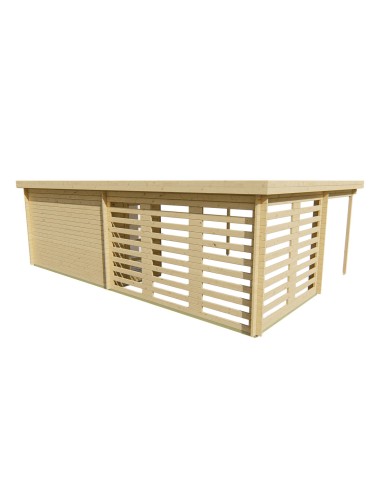 Abri de jardin tonnelle 785 x 510 cm - 40 mm - ±36 m2