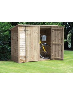 Houten fietsenstallingen 2