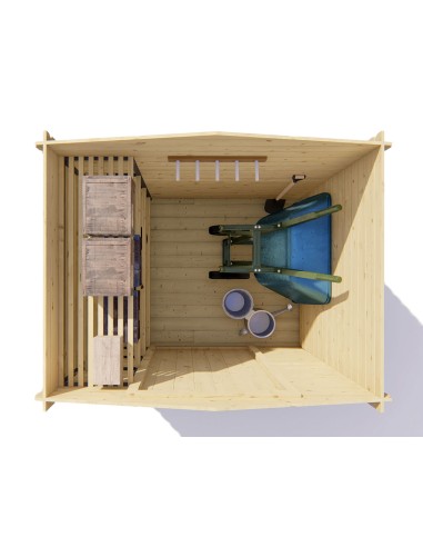 Petit abri de jardin pour rangement