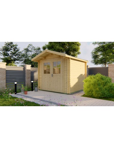 Vierkant tuinhuisje 260 x 260 cm - 28 mm - ±6 m2