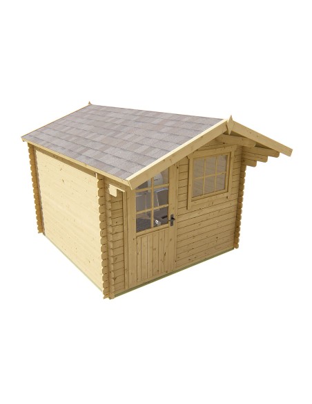 Opwijk tuinchalet 300 x 300 cm - 28 mm - ±8 m2