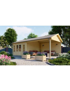 Tuinhuisjes met overkapping