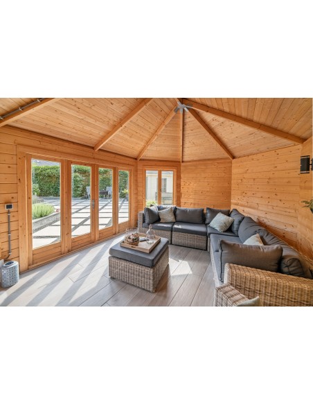 Maison de jardin octogonale