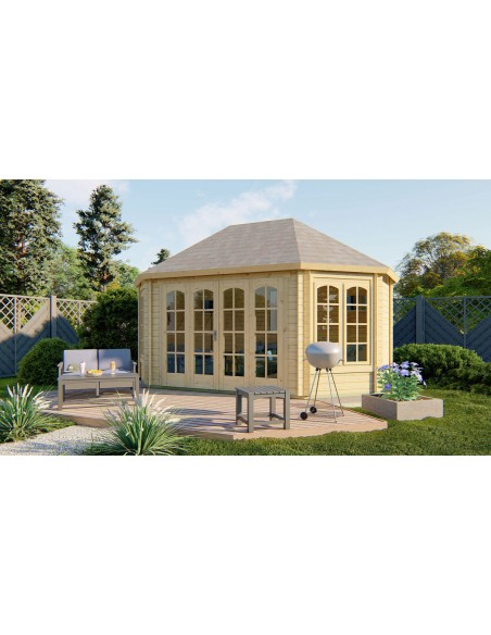 Maison de jardin octogonale