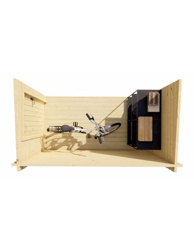 Petite annexe pour abris de jardin