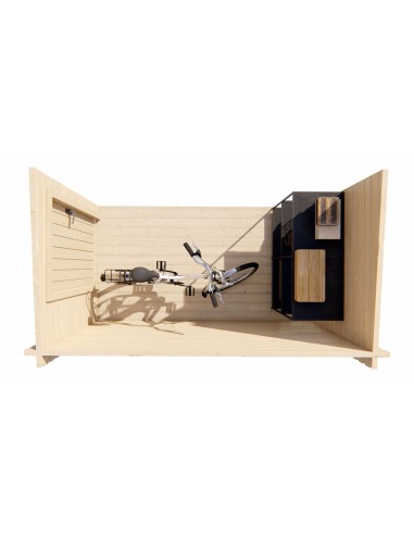 Grande annexe pour abris de jardin