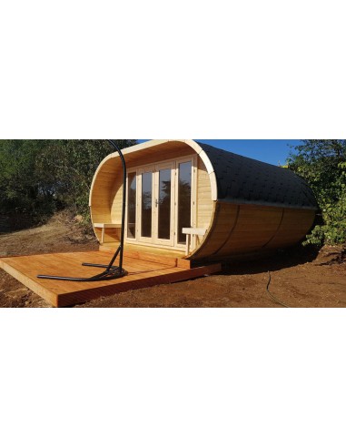 Houten tiny house te koop