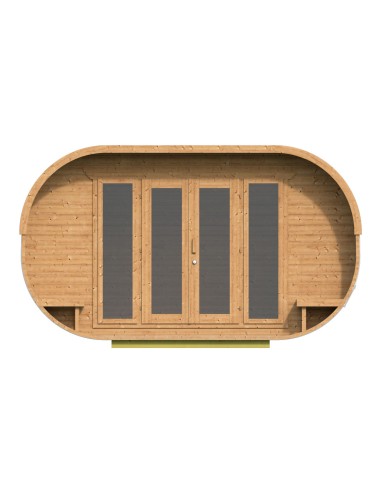 Houten tiny house te koop