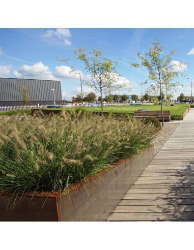 Steunhoeken in cortenstaal