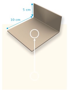 Profilé de cornière PVC 5 pc. 2