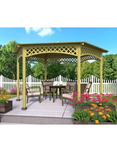 Tonnelle kiosque de jardin