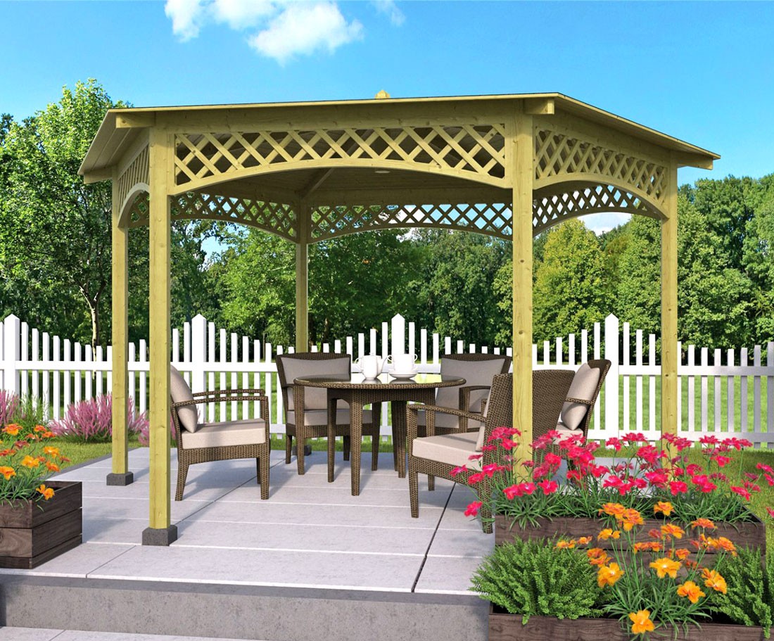 Kiosque De Jardin Castorama