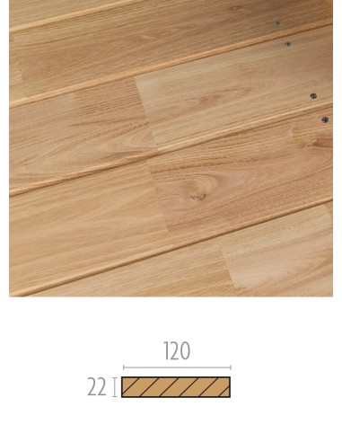 Terrasse et planches en Robinier