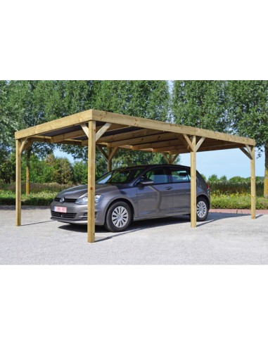 Carport voiture 3x5,4 mètres