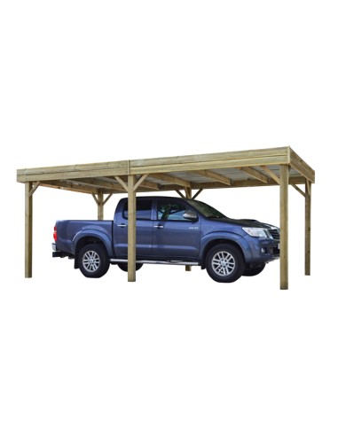 Carport pour 4x4 de 3x5,8 mètres