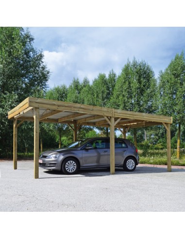Carport pour 4x4 de 3x5,8 mètres