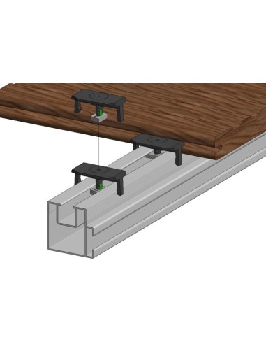 Bevestiging voor aluminium balken