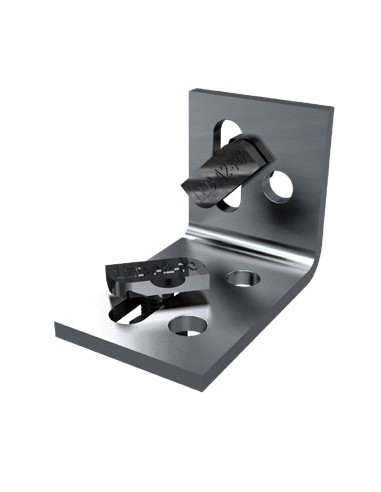 Verbindingshoek voor aluminium onderbalk